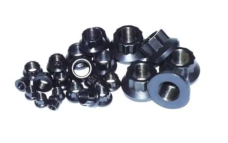 ARP M10 x1.5 1/2in 12pt Black Nut Kit (Set of 2) Best Price