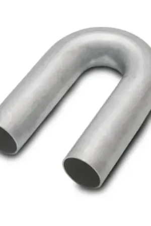 Vibrant 180 Degree Mandrel Bend 1.75in OD x 3.5in CLR 304 Stainless Steel Tubing Top Rated