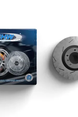 Limited Offer SHW 11-16 Porsche Panamera 4 3.6L w/o Ceramics Right Rear Slotted Monobloc Brake Rotor (971615602P)