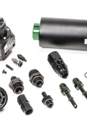 Radium Engineering 01-06 BMW E46 M3 Fuel Pressure Regulator & Fuel Filter Kit w/ Microglass Filter Popular