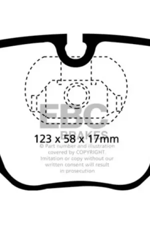 Buy Today EBC 01-07 BMW M3 3.2 (E46) Ultimax2 Rear Brake Pads