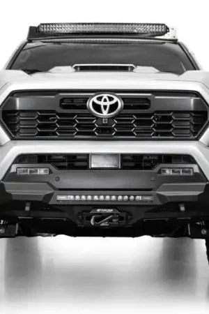 Save Now Addictive Desert Designs 2024 Toyota Tacoma Stealth Center Mount Winch Front Bumper