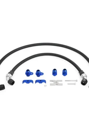Top Pick Mishimoto 15-20 BMW F8X M3/M4 Nylon Braided Oil Hose Kit