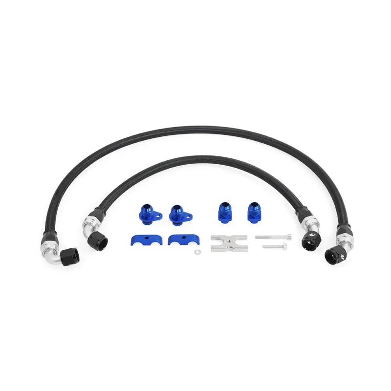 Top Pick Mishimoto 15-20 BMW F8X M3/M4 Nylon Braided Oil Hose Kit
