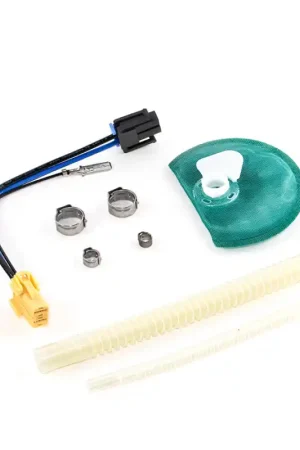 DeatschWerks 15-17 Ford Mustang V6/GT DW400 Fuel Pump Set Up Kit Professional Grade
