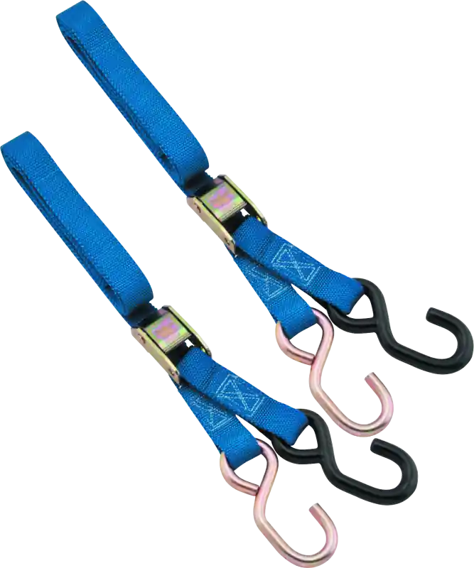 Clearance BikeMaster 1x72in Tiedown 20pc Carton - Blue