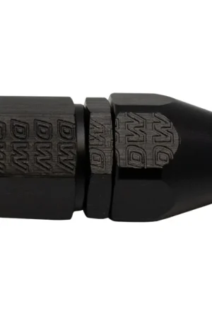 Markdown DeatschWerks 6AN Female Swivel Straight Hose End PTFE (Incl 1 Olive Insert) - Anodized Matte Black