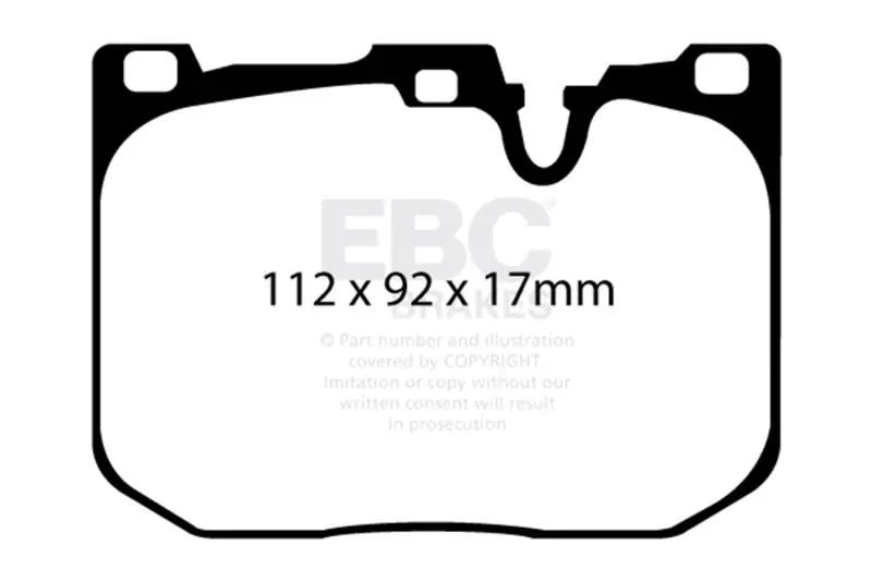 Free Shipping EBC 14+ BMW 228 Coupe 2.0 Turbo Brembo calipers Greenstuff Front Brake Pads