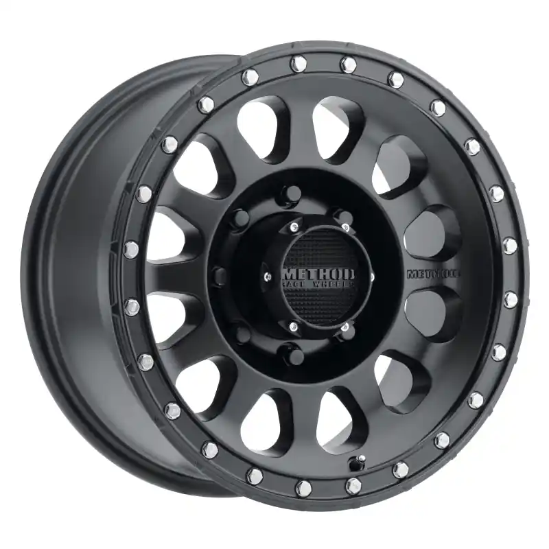 Method MR315 18x9 +18mm Offset 8x170 130.81mm CB Matte Black Wheel Limited Edition