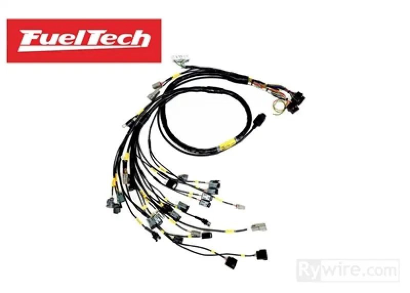 Rywire Honda B-Series (w/Fueltech 550 ECU) Eng Harn w/OBD1 Alt/EV14 Inj/AEM IAT & MAP (Adapter Req) Mega Sale
