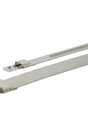 Free Returns DEI Stainless Steel Positive Locking Tie 1/4in (7mm) x 14in - 4 per pack