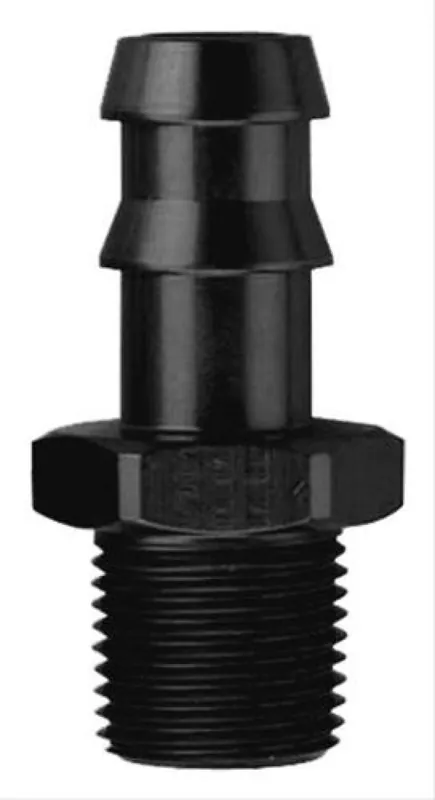 Deal Fragola 1/4 Hose Barb x 1/8 NPT - Black