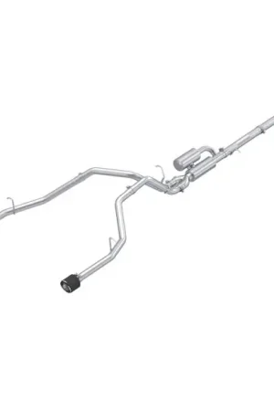 Mega Sale MBRP 2025+ RAM 1500 3.0L Pro Series 3.0in Cat-Back Dual Rear Exit Exhaust - CF Tips