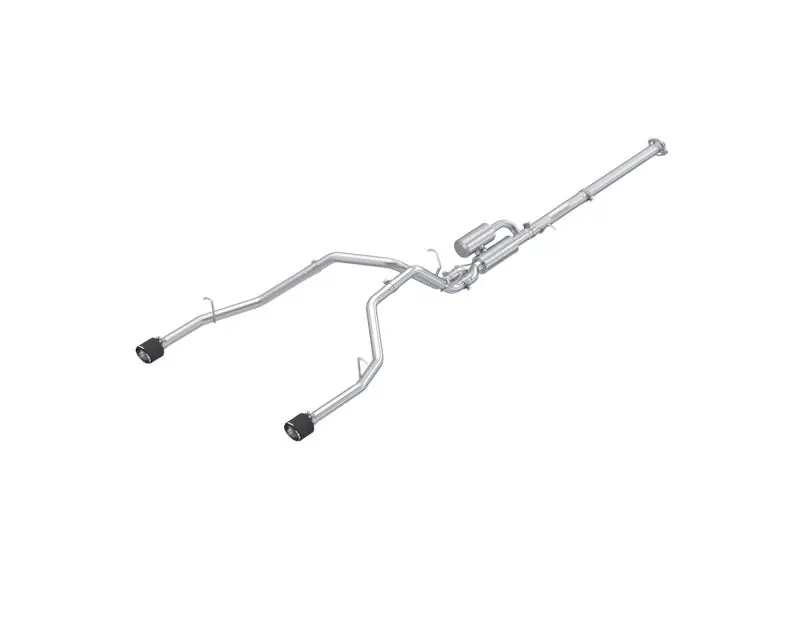 Mega Sale MBRP 2025+ RAM 1500 3.0L Pro Series 3.0in Cat-Back Dual Rear Exit Exhaust - CF Tips