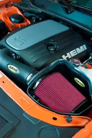 Last Chance Airaid 11-14 Dodge Charger/Challenger MXP Intake System w/ Tube (Dry / Red Media)