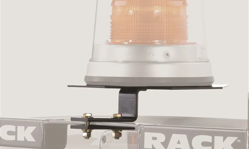 Free Returns BackRack Light Bracket 10-1/2in Base Center Mount