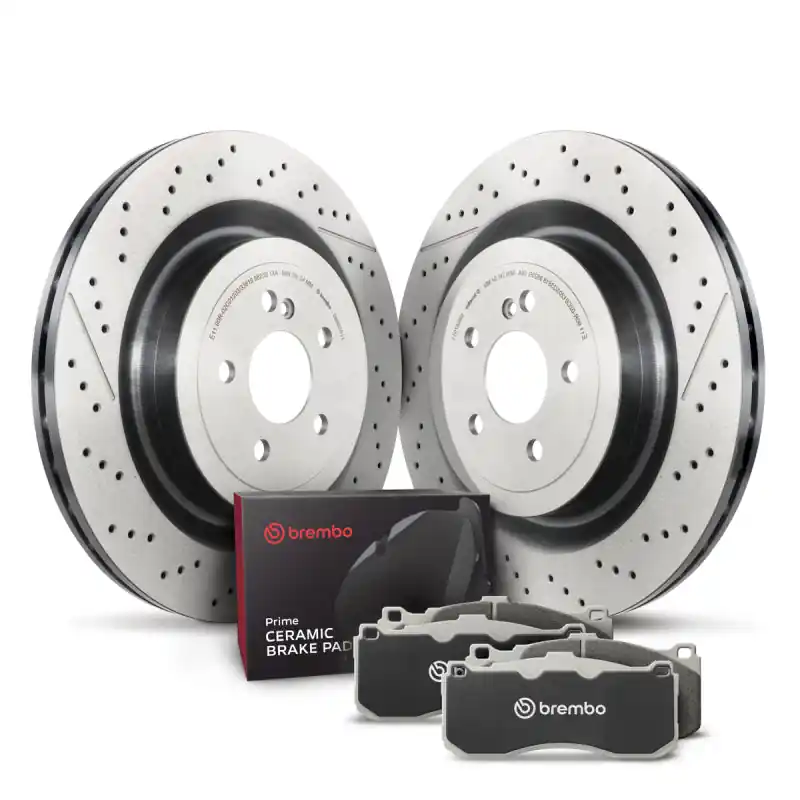 Genuine Brembo OE Front Disc Brake Kit