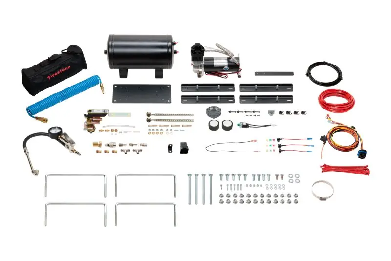 Cheap Firestone Air-Rite Air Command Self Leveling Single Path Kit w/ Onboard Auxiliary Air (WR17602950)