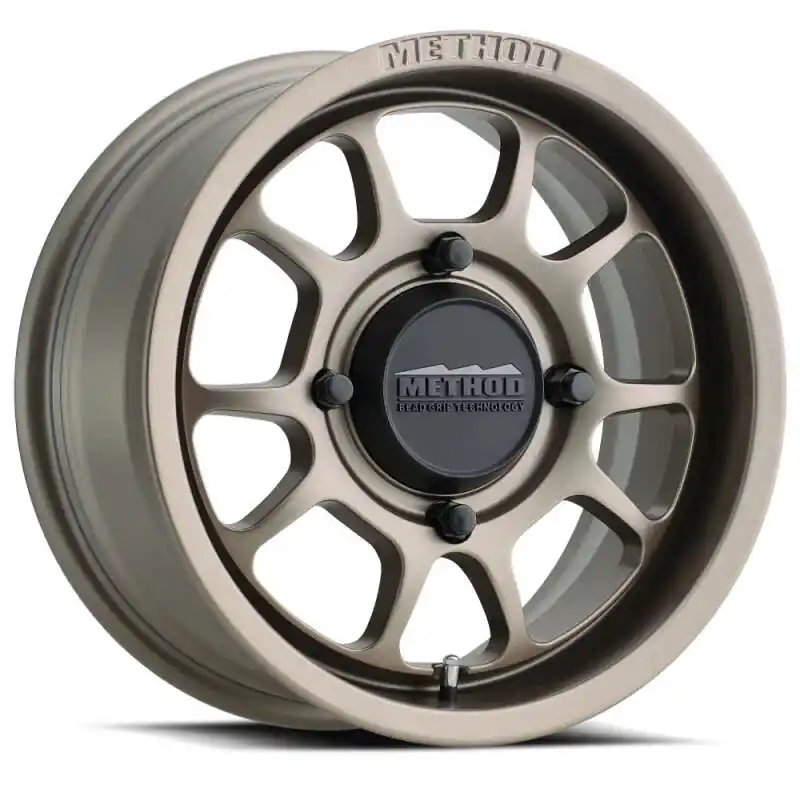 Method MR409 Bead Grip 15x7 / 5+2/38mm Offset / 5x4.5 / 72 CB Steel Grey Wheel Limited Edition
