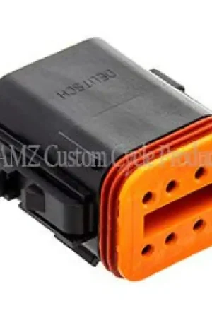Next Day Delivery NAMZ Deutsch DT Series 8-Wire Plug & Wedgelock - Black (Repl. HD 72118-94BK)