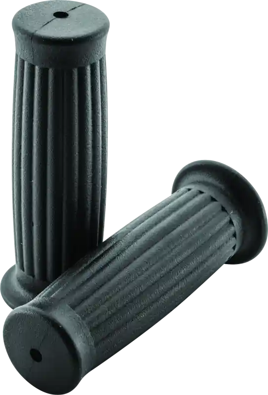 BikeMaster Classic Lines Grips - Black Buy Direct