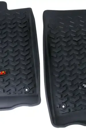 Rugged Ridge Floor Liner Front Black 2007-2018 Jeep Wrangler Unlimited JK 4 Dr Warranty Included