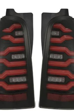 Trending AlphaRex 03-09 Toyota 4Runner LUXX-Series LED Tail Lights- Black/Red