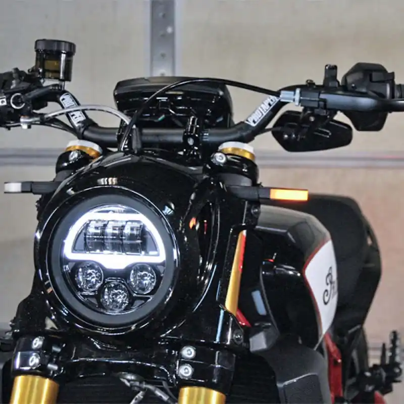 New Rage Cycles 19+ Indian FTR 1200 Front Turn Signals Crafted