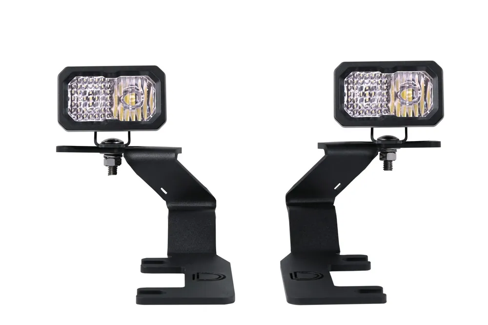 Stage Series 2in LED Ditch Light Kit for 2015-2021 GMC Canyon, Pro White Combo Original