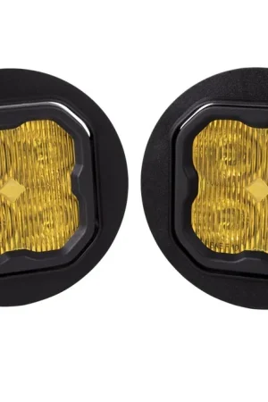 Weekend Sale SS3 LED Fog Light Kit for 2004-2005 Toyota Solara Yellow SAE Fog Pro w/ Backlight Diode Dynamics