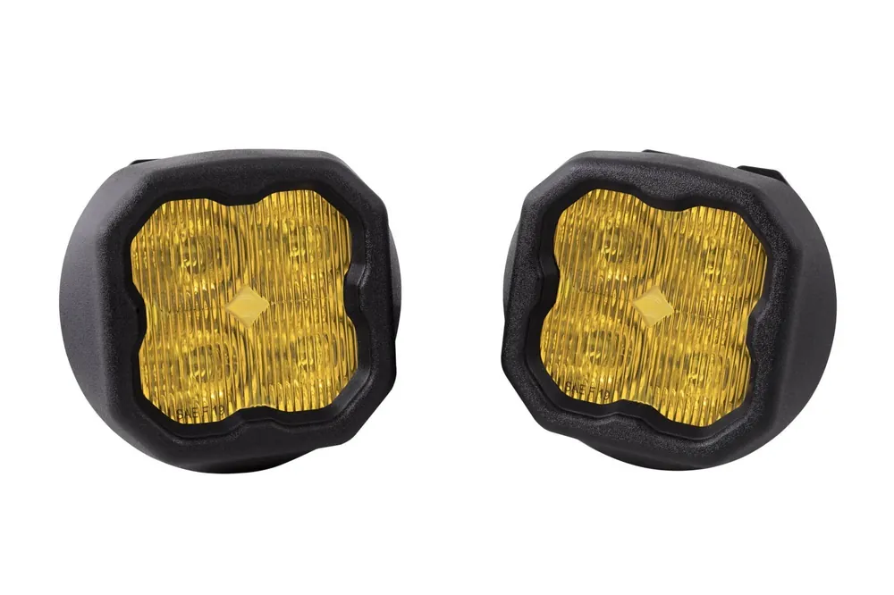 SS3 LED Fog Light Kit for 2015-2020 GMC Canyon Yellow SAE Fog Pro w/ Backlight Diode Dynamics Order Now