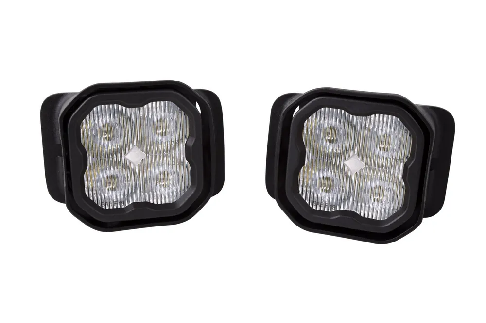 SS3 LED Fog Light Kit for 2015-2020 Ford F-150 White SAE Fog Max w/ Backlight Diode Dynamics Handmade