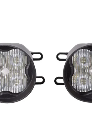 Worldwide Shipping SS3 LED Fog Light Kit for 2009-2014 Toyota Venza White SAE Fog Max w/ Backlight Diode Dynamics