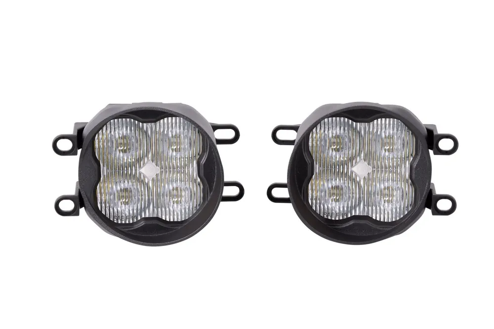 SS3 LED Fog Light Kit for 2014-2021 Toyota Highlander White SAE Fog Max w/ Backlight Diode Dynamics New Release