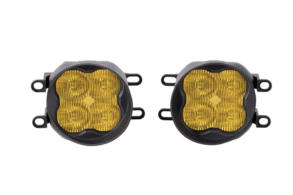 SS3 LED Fog Light Kit for 2013-2015 Lexus ES350 Yellow SAE Fog Pro w/ Backlight Diode Dynamics Cheap
