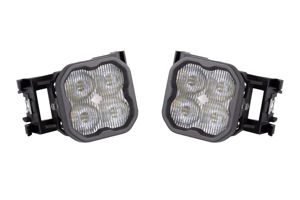 Shop Now SS3 LED Fog Light Kit for 2011-2014 Subaru WRX/STi White SAE Fog Pro w/ Backlight Diode Dynamics