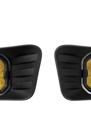Worldwide Shipping SS3 LED Fog Light Kit for 2009-2012 Ram 1500 Yellow SAE Fog Pro w/ Backlight Diode Dynamics