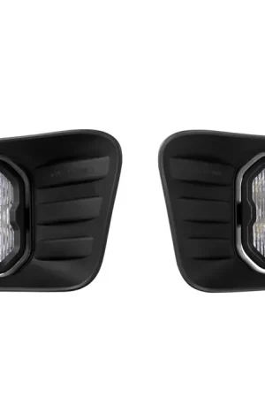 Worldwide Shipping SS3 LED Fog Light Kit for 2009-2012 Ram 1500 White SAE Fog Sport w/ Backlight Diode Dynamics