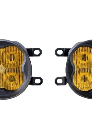While Supplies Last SS3 LED Fog Light Kit for 2010-2016 Toyota Sienna, Yellow SAE Fog Pro with Backlight