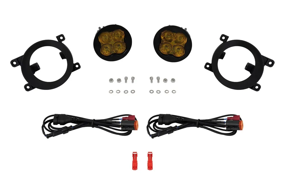 SS3 SAE/DOT Type Rav4 Fog Light Kit Yellow (3000K) Pro (36 watts) Yellow SAE Fog Diode Dynamics New Arrival