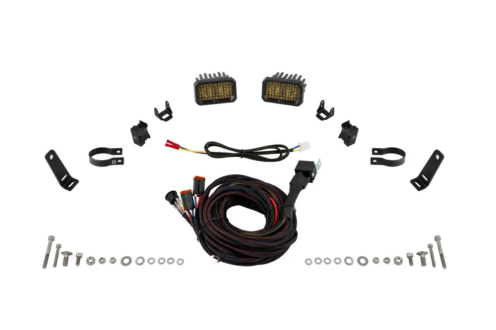 Stage Series Chase Light Kit for 2021-2024 Polaris RZR Trail, Yellow (3000K) Pro Yellow Flood Discount