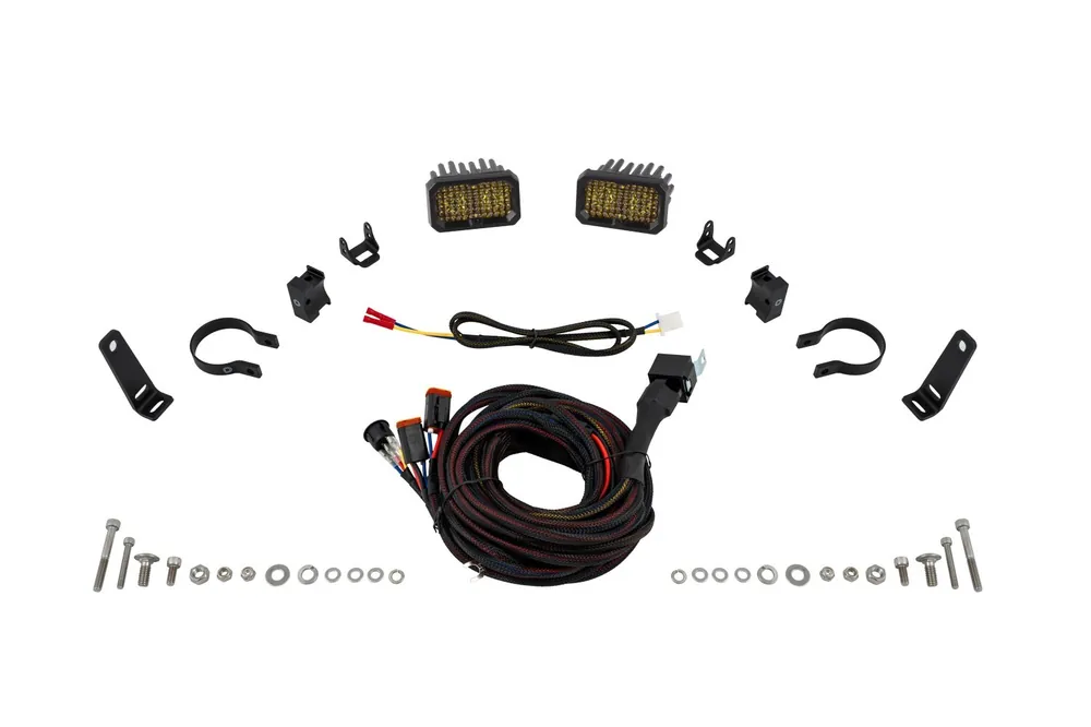 Stage Series Chase Light Kit for 2019-2024 Honda Talon, Yellow (3000K) SSC2 Sport Sport Yellow Flood Luxury