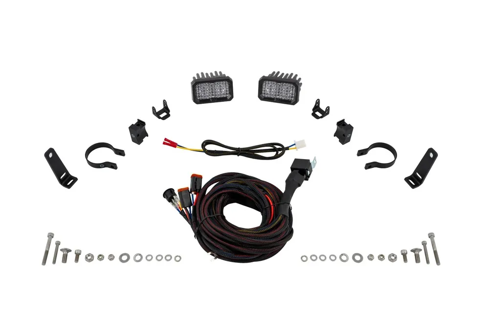 Trending Stage Series Reverse Light Kit for 2019-2024 Honda Talon, Cool White (6000K) SSC2 Sport Sport White Flood