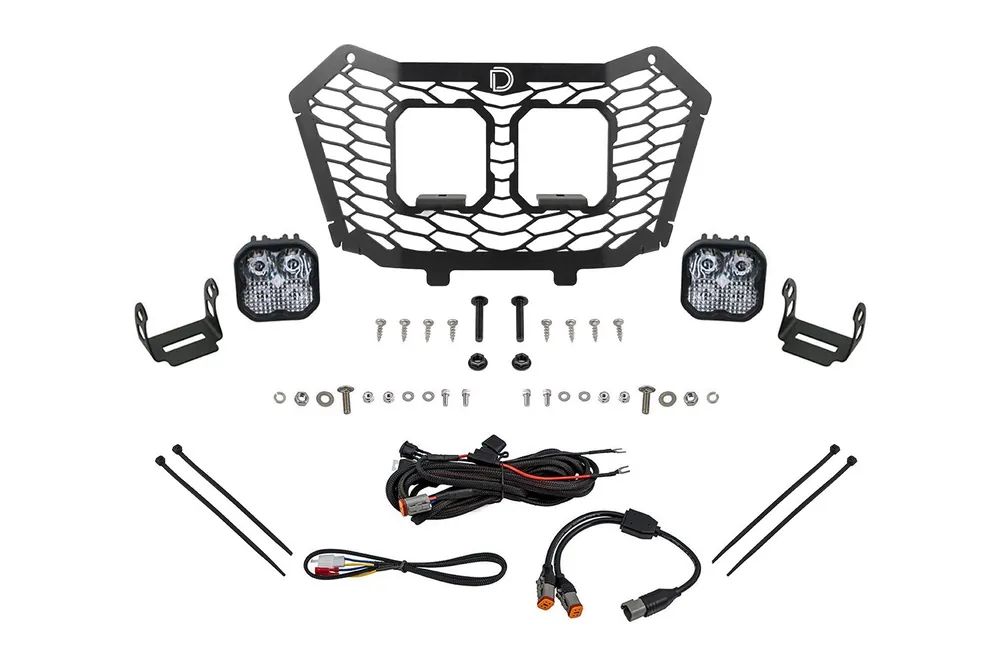 Stage Series LED Grille Kit for 2022-2024 Honda Talon, Sport White Combo Price Cut