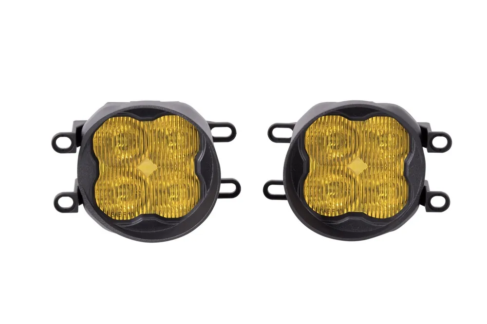 One Day Deal SS3 LED Fog Light Kit for 22-24 Toyota RAV4 TRD Off-Road/Adventure, Sport Yellow SAE Fog Diode Dynamics