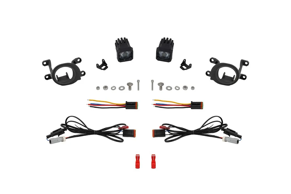 SSC1 LED Fog Light Kit for 24 Toyota Land Cruiser, White SAE Fog Diode Dynamics Today Only