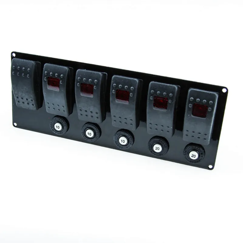 6 Circuit Switch Panel DIYAutoTune Reduced Price