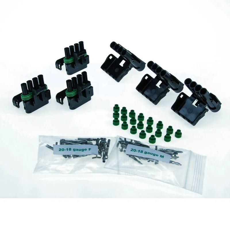 Weather Pack 4 Flat Position 20-18 Gauge 3 Pack DIYAutoTune Instant Buy