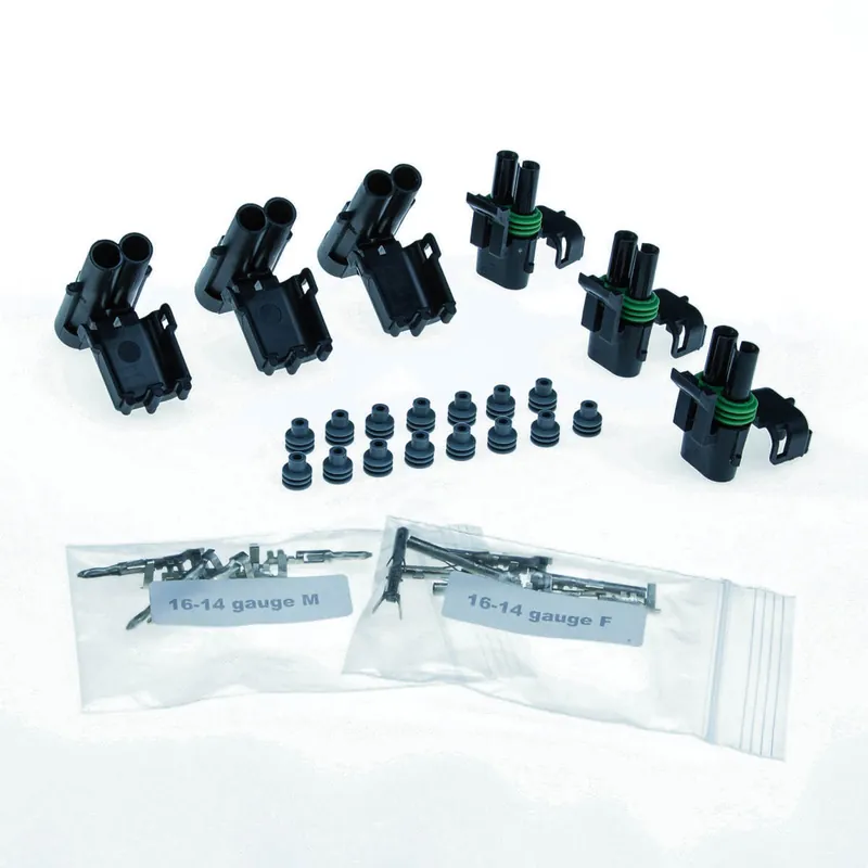 Weather Pack 2 Position 16-14 Gauge 3 Pack DIYAutoTune Markdown