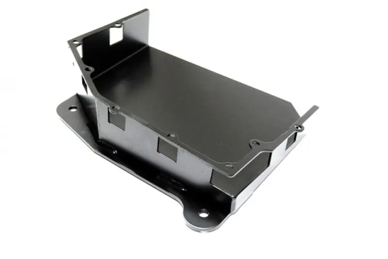 Fan Favorite Jeep JK 3.8L Transmission Skid Plate 07-11 Wrangler JK Auto Black Powdercoat EVO Manufacturing